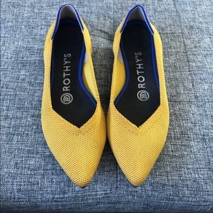 Rothy’s Pointed Flats Size 5.5
